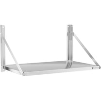 Wall Shelves & Ledges – Folding wall shelf, stainless steel, - Carlat