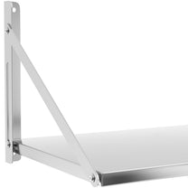 Wall Shelves & Ledges – Folding wall shelf, stainless steel, - Carlat