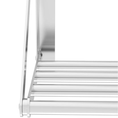 Royal Catering Wall shelf composed of stainless steel up to 40 kg 80 x 30 cm – image 5