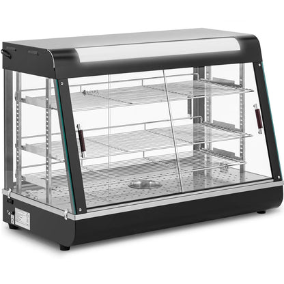 Royal Catering Heating site adjustable for presentation of dishes 3 shelves 1600W 150L – image 2
