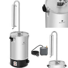 Royal Catering Distillates, purified to water for producing essential oils of 20 l stainless steel