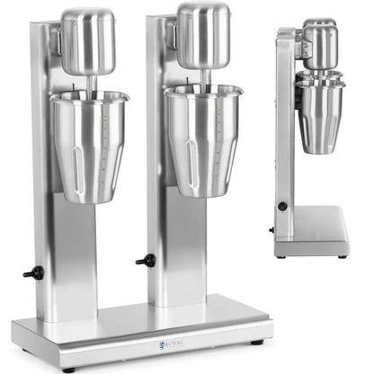 Royal Catering Cocktail shaker bar mixer double 2 x 1 l 15000 rpm