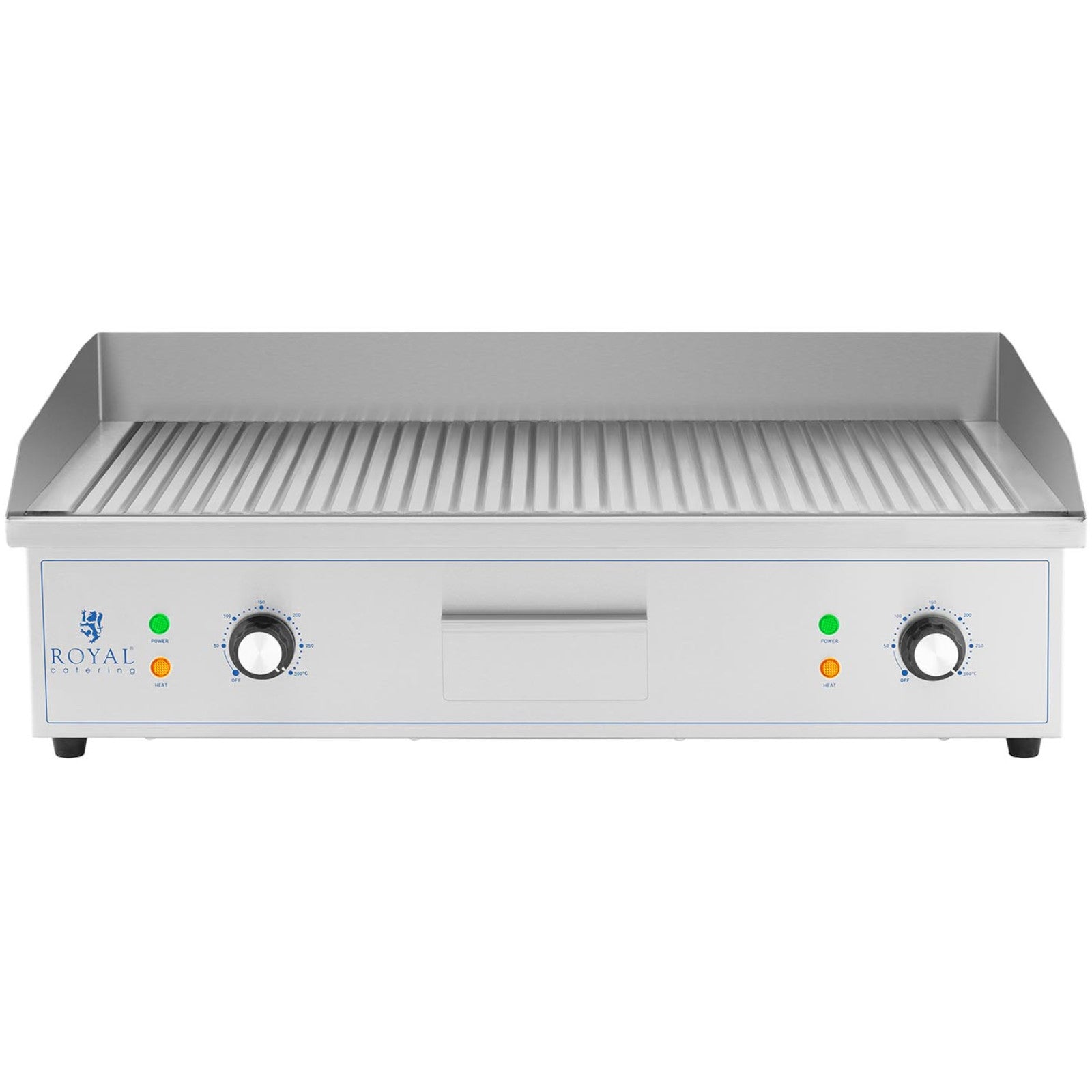 Royal Catering BBQ area Electric grill plate with rip-off 700 x 400 mm 4400 W – image 5