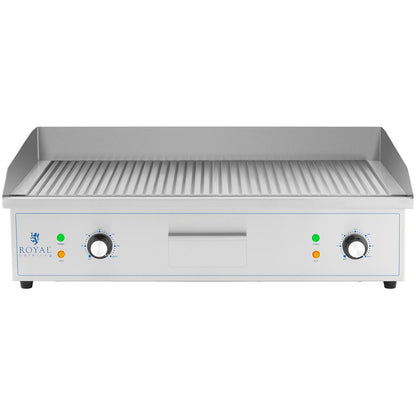 Royal Catering BBQ area Electric grill plate with rip-off 700 x 400 mm 4400 W – image 5