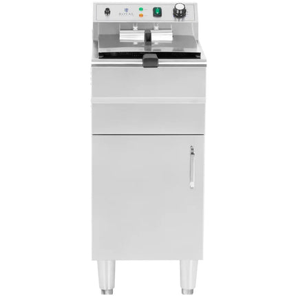 Royal Catering Free-standing electric fryer with cabinet 400 V 5000 W 13 l – image 9