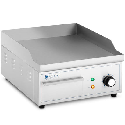 Royal Catering Electric grill, smooth grill plate, 35 x 38 cm, 2000 W – image 2