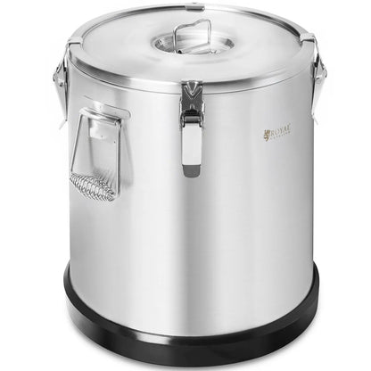Royal Catering Thermos gastronomy container for food transport STAL 22 l
