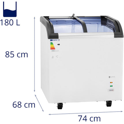 Royal Catering Refrigerated box freezer, frozen 180 l 180 W – image 9