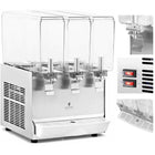 Royal Catering Dispenser cooling dispenser for triple beverage juices 3 x 10 l 320 W