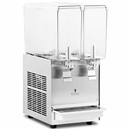 Royal Catering Dispenser cooling dispenser for double drink juices 2 x 10 l 290 W – image 2
