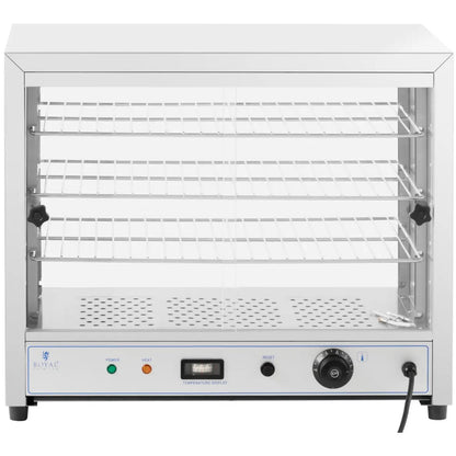 Royal Catering Heating display cabinet for food, 3 shelves, 1000 W – image 2