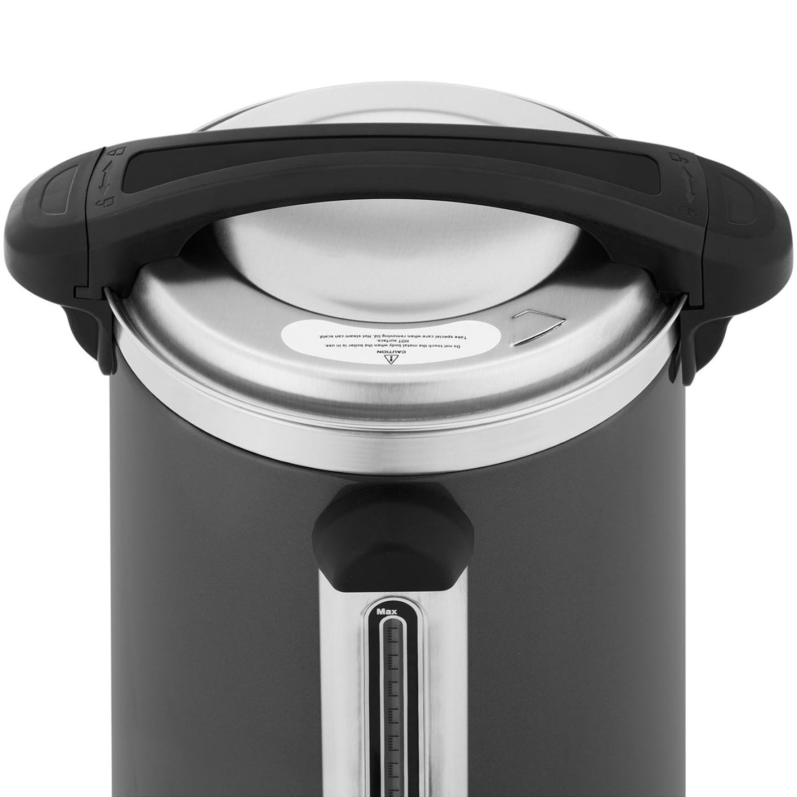 Royal Catering Coffee/tea maker with tap and drip tray, 6 l, 950 W, gray – image 3