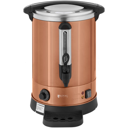 Royal Catering Water heater with double walls and drainer 13.5 L 2500 W orange – image 6