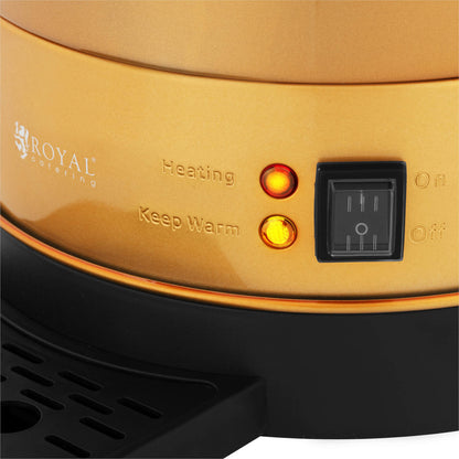 Royal Catering Tea maker with tap and drain tray 14 l 1500 W złodnych – image 4