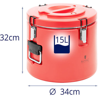 Royal Catering Catering hot water for beverage transport 15 l – image 7