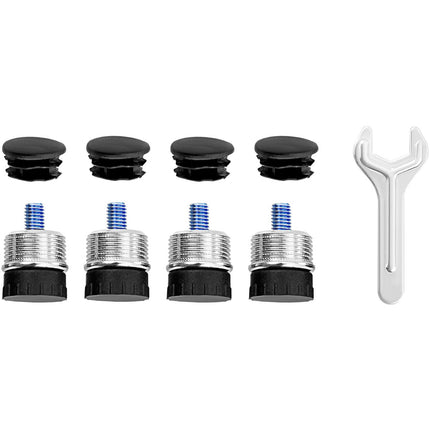 Royal Catering rack for wire-bore wire castors 6 shelves up to 90 kg 120x45x189 cm – image 7