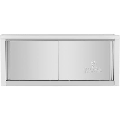 Royal Catering Wall cafeteria with sliding doors STAL 130 kg 120 x 40 x 50 cm – image 4