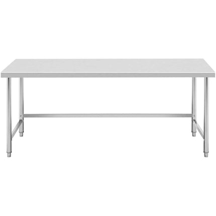 Royal Catering Kitchen table, stainless steel, 200 x 60 cm – image 6