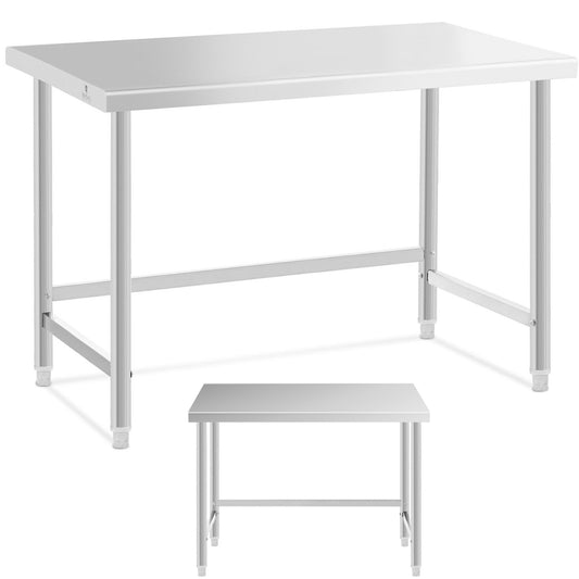 Royal Catering Table, stainless steel worktop, 120x60cm