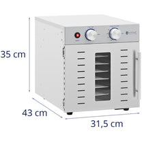 Food Dehydrators – Professional food dehydrator dryer 8 racks 29x29cm - Carlat