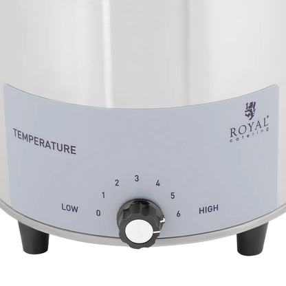 Royal Catering Electric sauce warmer with pump dispenser, 3.3 l, 550 W – image 3