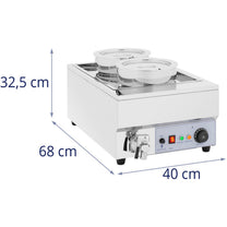 Soup Kettles – Bain marie electric heater chocolate fondue soup - Carlat