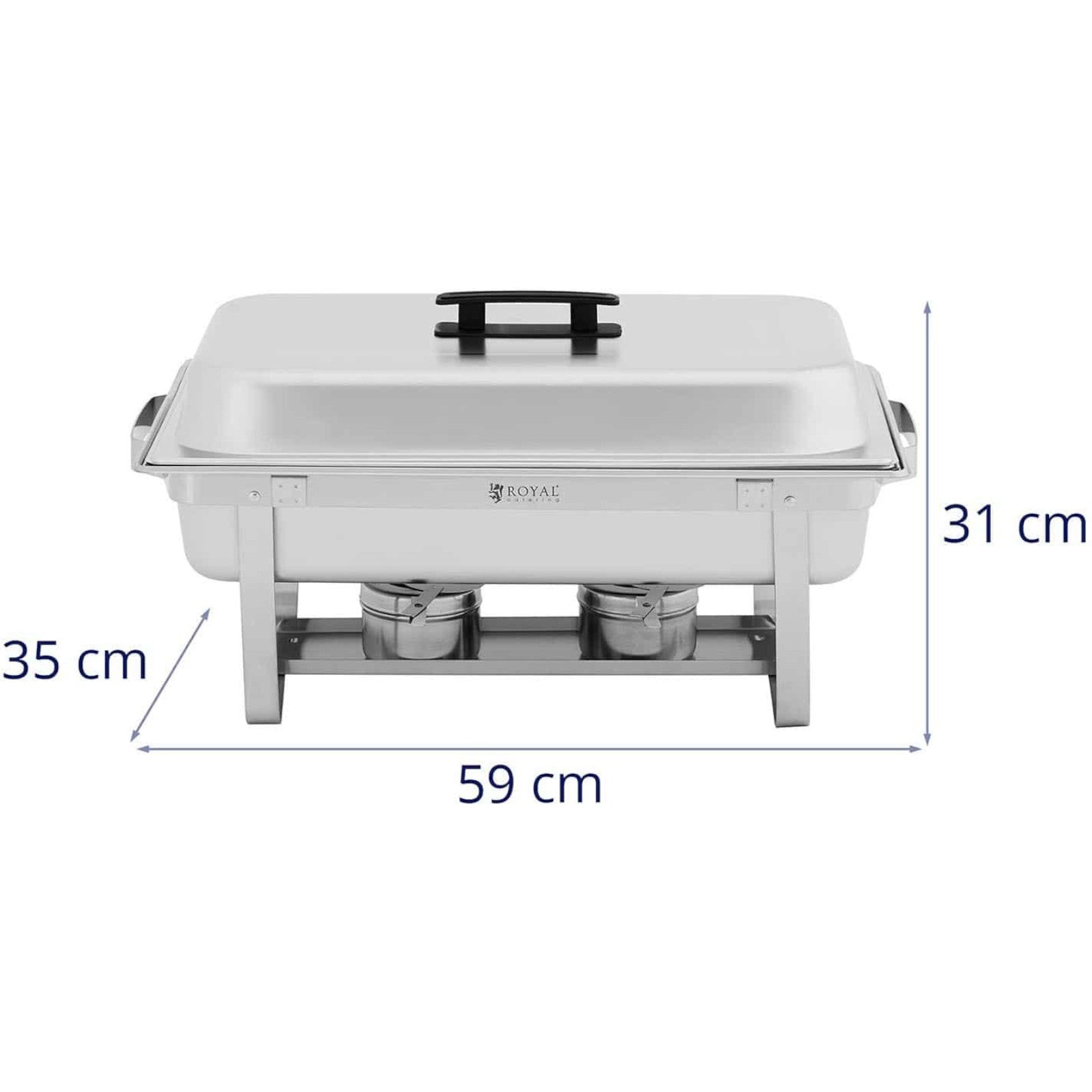 Royal Catering Buffet bemar heater for 1/2 GN + 2x 1/4 GN – image 7