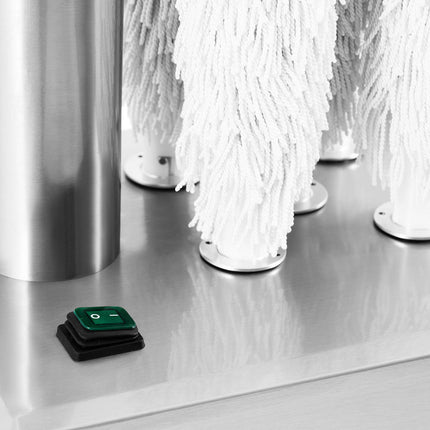 Royal Catering Polisher machine for polishing glass glasses with 5 brushes 1320 W – image 3