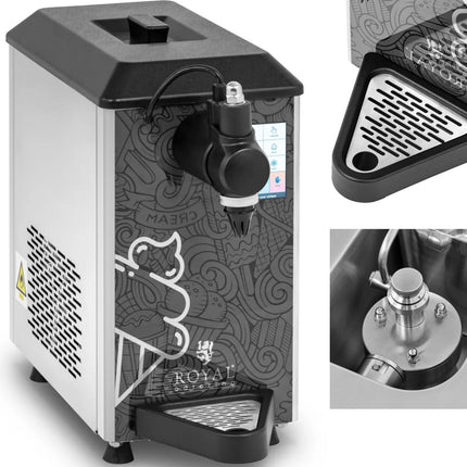 Whipped Cream Self-Cleaning Machine With 2.2 L LED Touch Screen