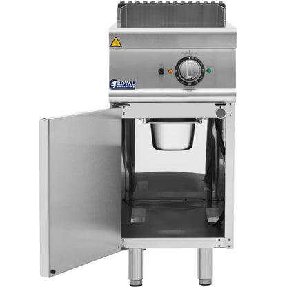 Royal Catering Grill plate, grooved electric grill with cabinet, 33.5 x 55 cm, 5.4 kW – image 7