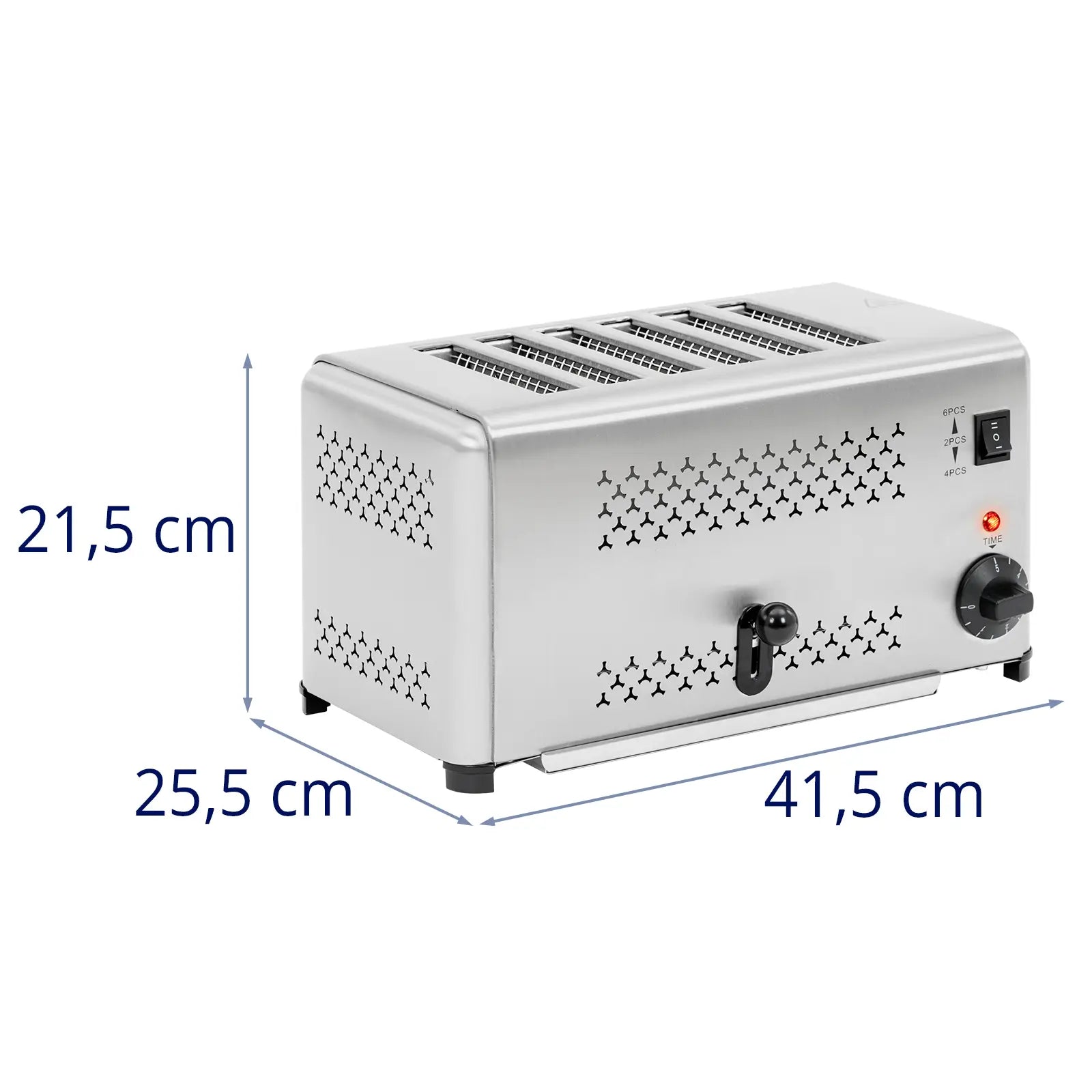 Royal Catering Toaster sandwich bread maker for 6 toasts, 2500 W – image 6