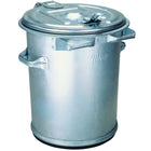 MEVA Metal container Retro bucket for hot ash with galvanized sheet 70L