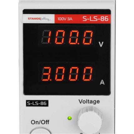 Stamos Germany Laboratory service power supply adjustable 0-100 V 0-3 A 300 W – image 6