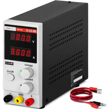Stamos Germany Laboratory service power supply adjustable 0-100 V 0-3 A 300 W