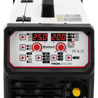 Welbach Migomat welding machine with plasma cutter TRON 200 TIG MIG/MAG 200A PLASMA 50A 230V – image 3