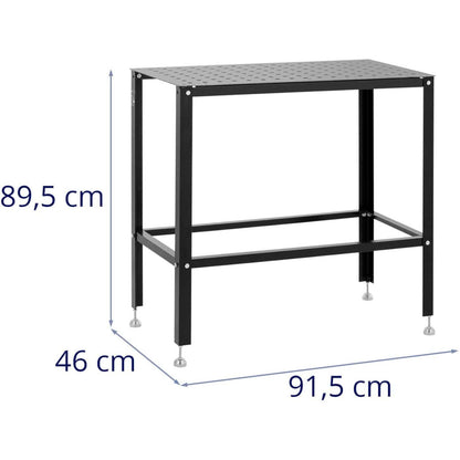 Stamos Germany Welding table perforated table 3 mm 91.5 x 46 cm up to 100 kg – image 4
