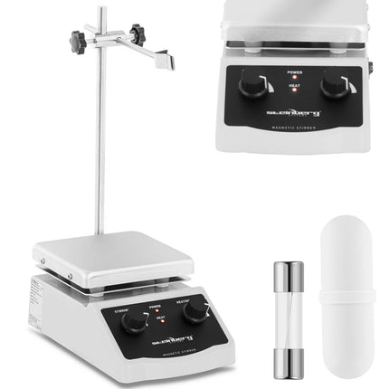 Steinberg Systems Laboratory magnetic stirrer with holder 380C 2000 rpm 120 x 120 mm
