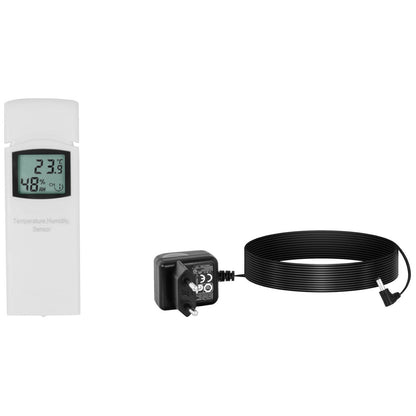 Steinberg Systems Wireless solar weather station 7in1 LCD WiFi 100m – image 5