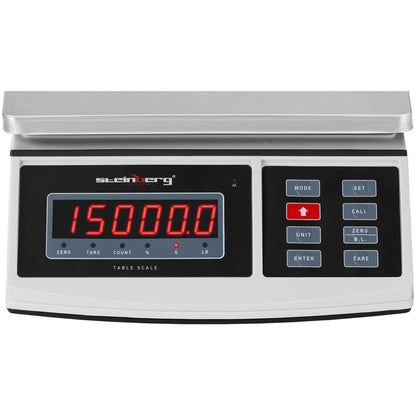 Steinberg Systems Postal scale platform 21 x 27cm battery + power supply 15kg / 0.5g – image 3