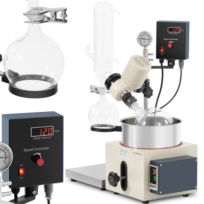 Steinberg Systems Rotary vacuum exposition to laboratory 1 l 120 rpm 40 W