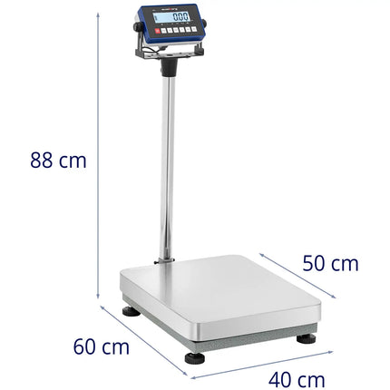 Storage platform scale 40 x 50 cm 300 kg / 0.01 kg