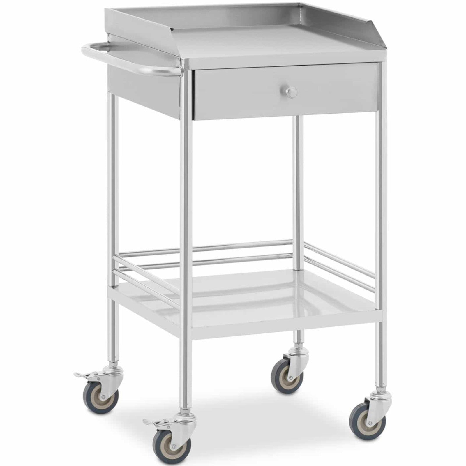 Steinberg Systems STEEL hotel service trolley, 2 shelves, drawer, 62 x 82 x 46 cm – image 2