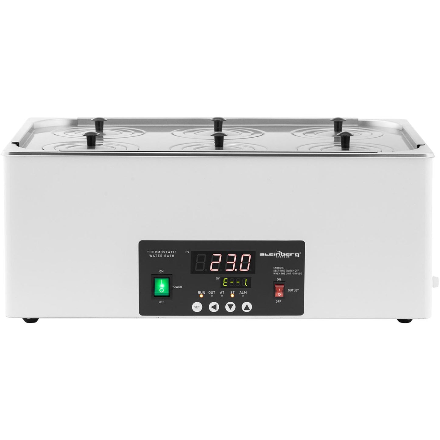 Steinberg Systems Laboratory Water Bath 6 local 5-100C 22.5 l – image 5
