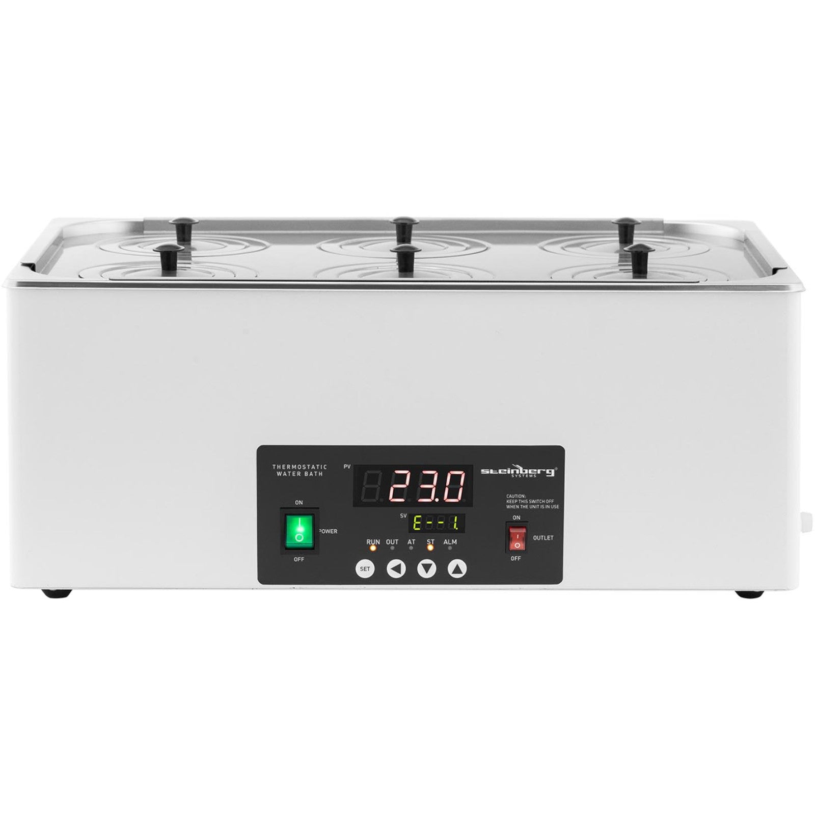 Steinberg Systems Laboratory Water Bath 6 local 5-100C 22.5 l – image 5