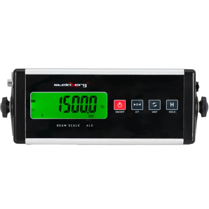 Steinberg Systems Skid beam scale digital LCD Bluetooth 1500 / 0.5 kg 100 x 10 cm – image 3