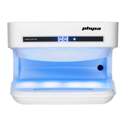 White electric pocket dryer with electric hand 1650W Physa Oria white – image 5