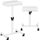 Physa Beauty footrest for pedicure adjustable height up to 75 cm up to 80 kg - white