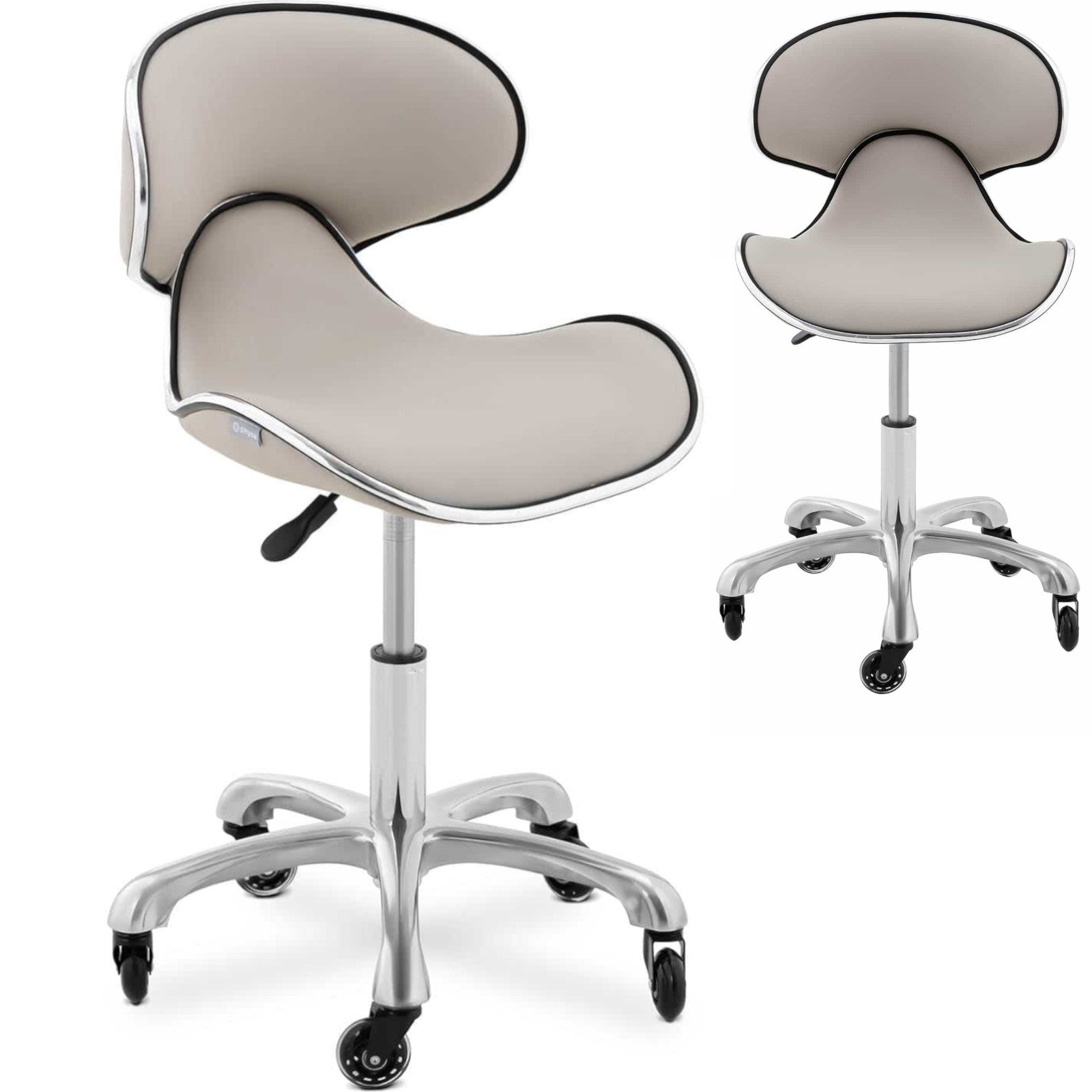 Physa Physa BOCHUM beauty chair with wheeled backrest - gray