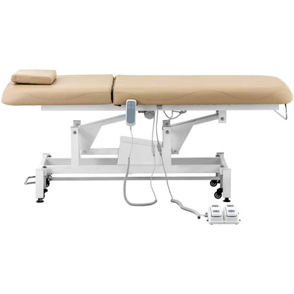 Physa Bed Beauty Table for Electric Massage 2 engines 150 kg LYON - dark beige – image 6