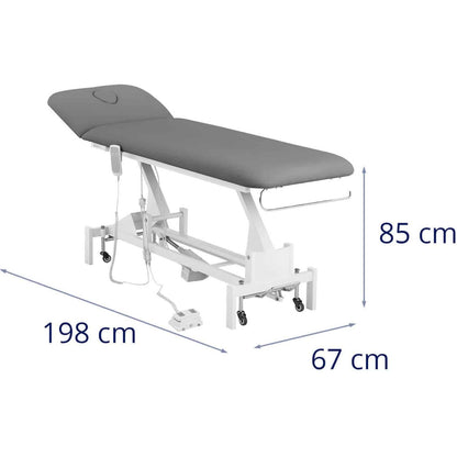 Physa Bed beach for electric massage 1 engine 200 kg LILLE - gray – image 10